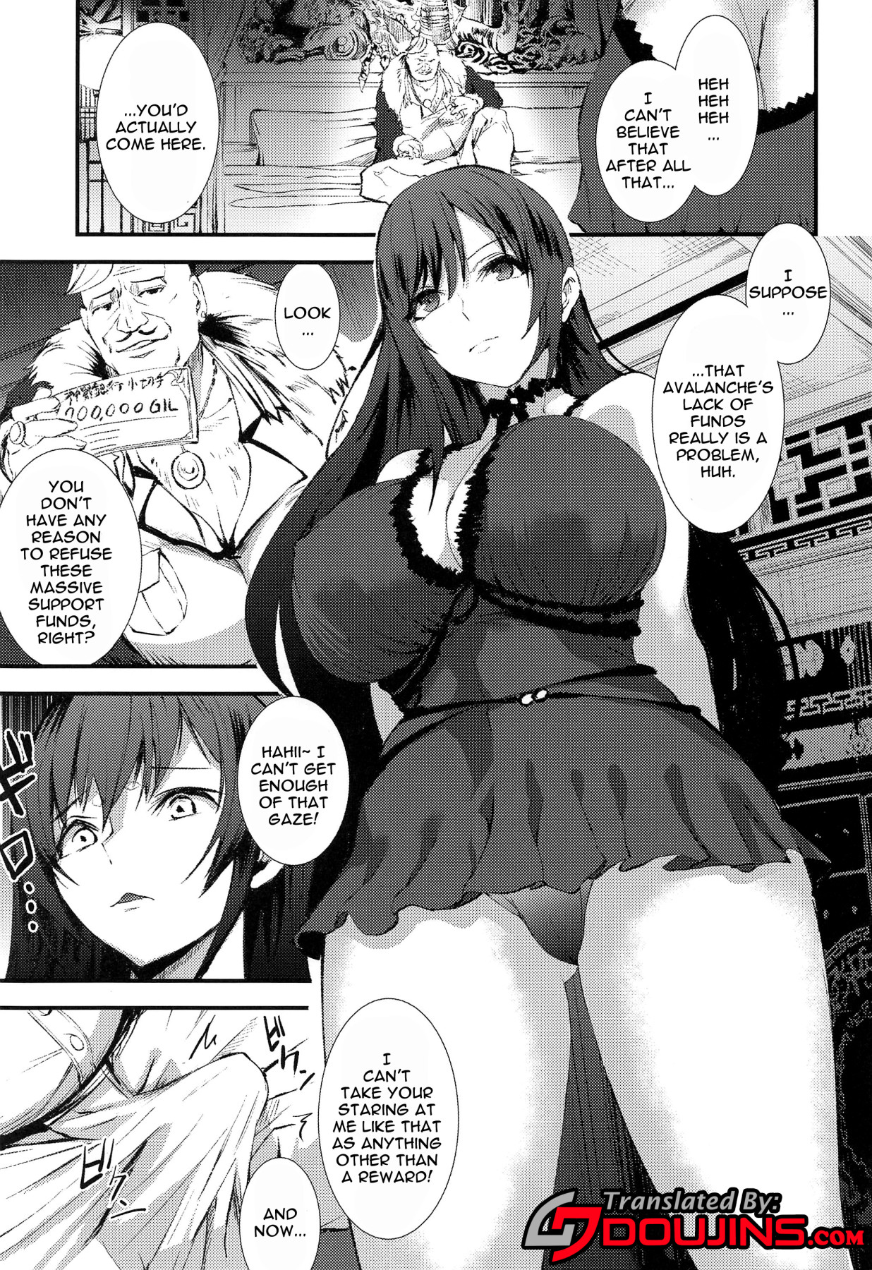 Hentai Manga Comic-Whore Tifa-Read-4